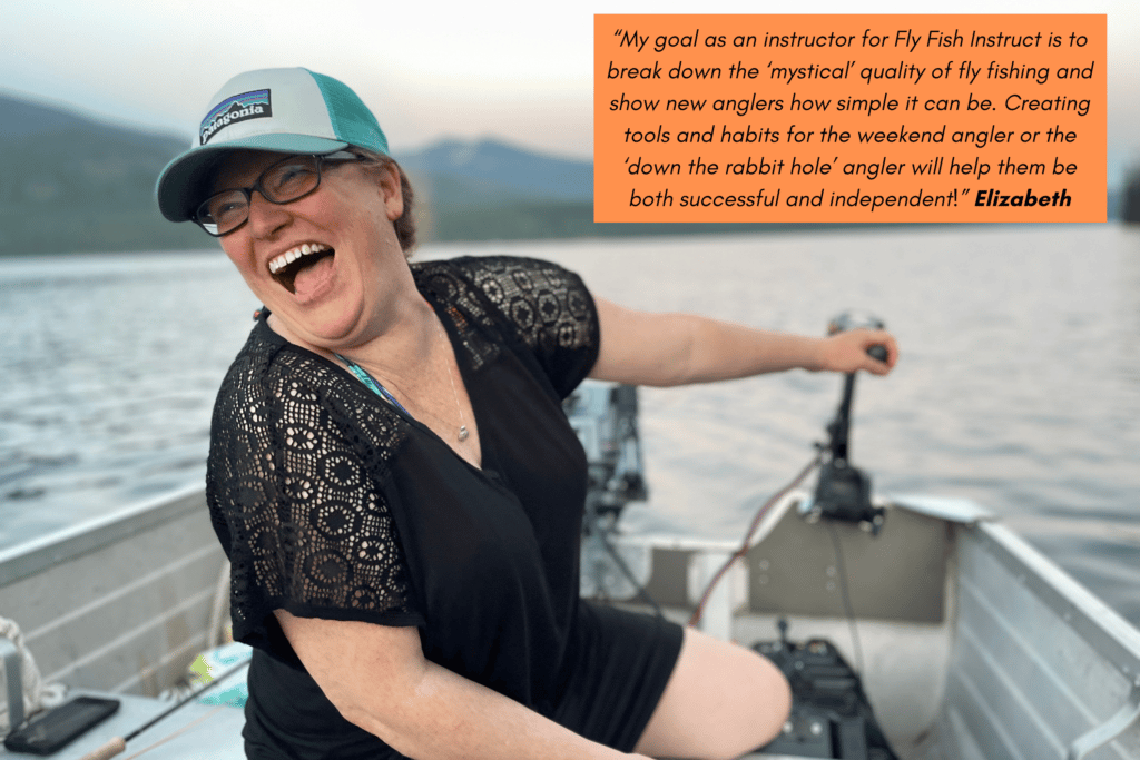 Elizabeth Simpson Fly Fish Instruct Quote